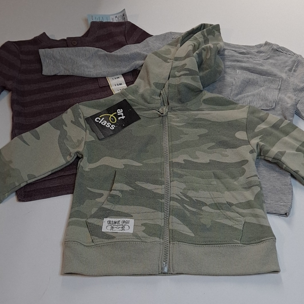 BUNDLE BOYS 12M BRAND ART CLASS